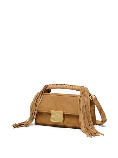 Golden Goose Venezia fringed-detail cross-body bag - Brown