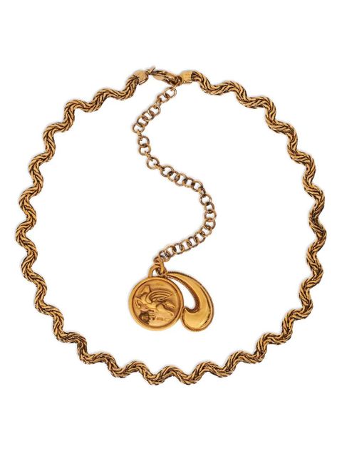 ETRO logo-charm chain necklace - Gold - zdjęcie produktu nr 1