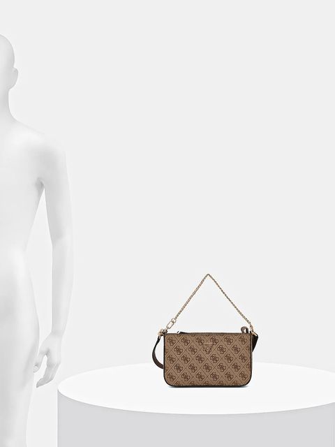 Guess torebka NOELLE kolor beżowy HWBG96 72720