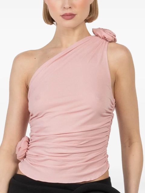Magda Butrym flower-detailing top - Pink
