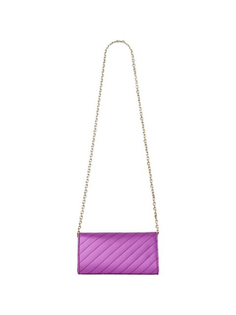 Jimmy Choo Curve clutch bag - Purple
