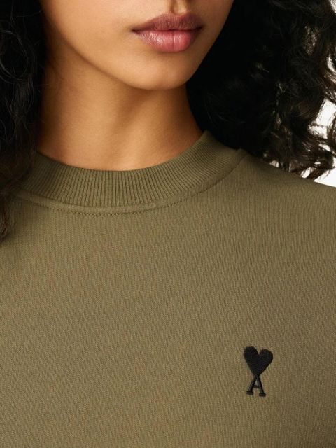 AMI Paris Ami de Coeur sweater - Green - zdjęcie produktu nr 2