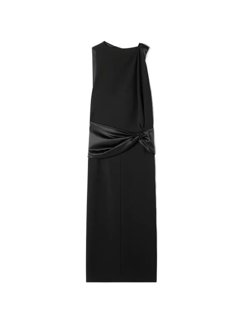 Lanvin knot detail midi dress - Black - zdjęcie produktu nr 1