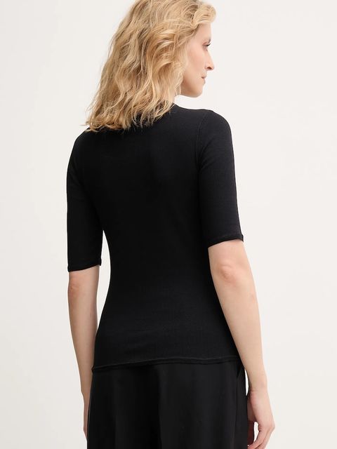 MAX&Co. t-shirt damski kolor czarny 2526946051200