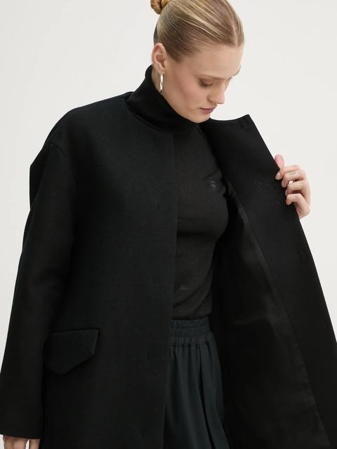 Theory płaszcz wełniany