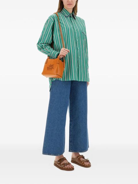 ETRO striped jacquard shirt - Green - zdjęcie produktu nr 2