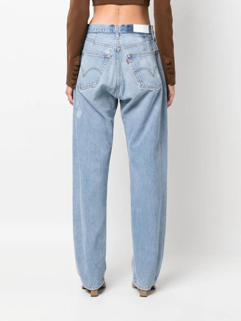 RE/DONE 90's straight-leg jeans - Blue