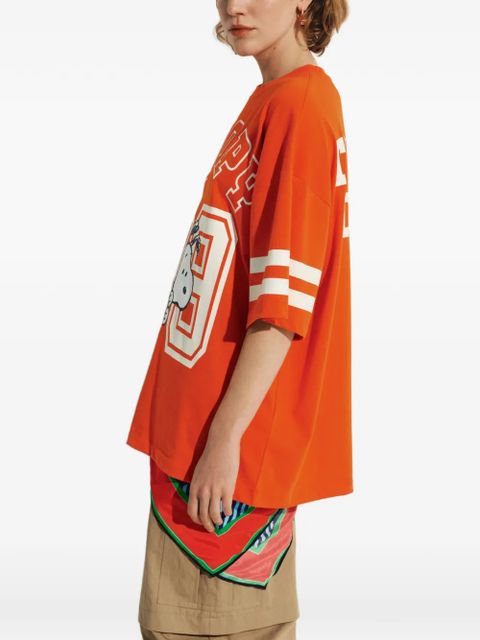 Essentiel Antwerp x Peanuts Snoopy-print T-shirt - Orange