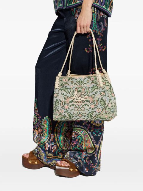 ETRO printed pegasus tote bag - Blue - zdjęcie produktu nr 2