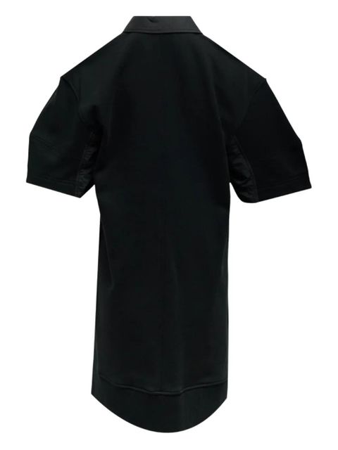 3.1 Phillip Lim Terry buttoned collar midi dress - Black - zdjęcie produktu nr 2