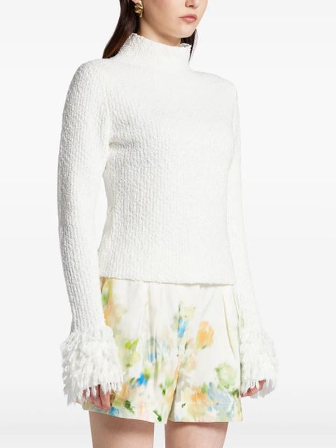 Aje textured-finish top - White