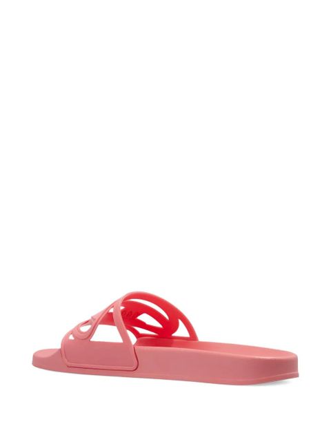 Diesel logo-detail slide - Pink