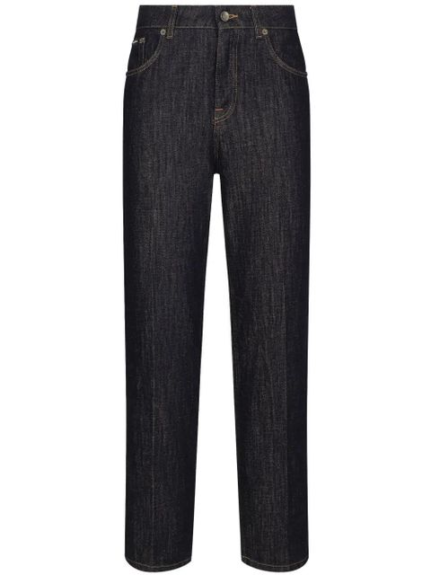 Dolce & Gabbana high-rise straight jeans - Black - zdjęcie produktu nr 1