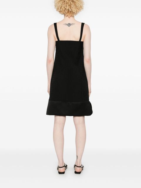 Givenchy monogram 72-jacquard mini dress - Black