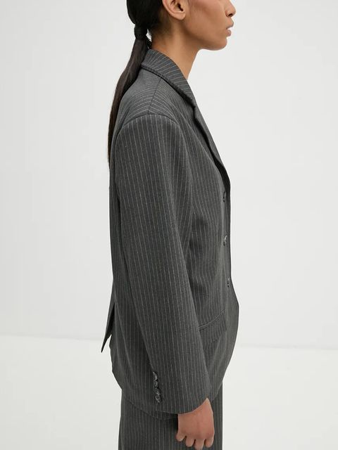 2NDDAY marynarka Harry kolor szary jednorzędowa wzorzysta 2245115170