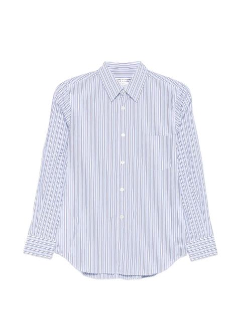 Comme Des Garçons striped chest-pocket shirt - Blue - zdjęcie produktu nr 1