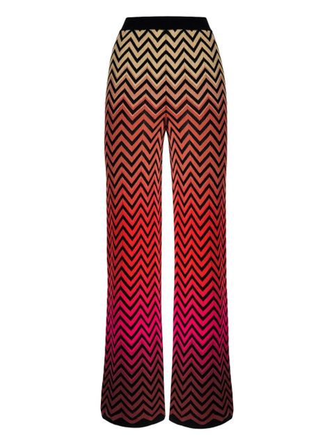 Missoni Zigzag-pattern trousers - Black - zdjęcie produktu nr 1