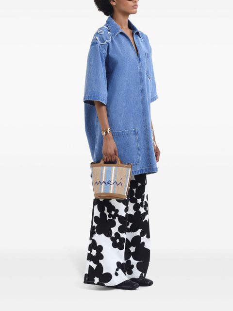 Marni denim mini dress - Blue