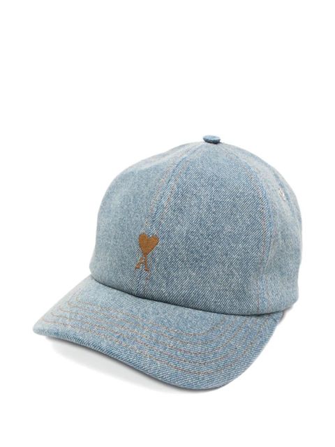 AMI Paris logo baseball hat - Blue - zdjęcie produktu nr 1