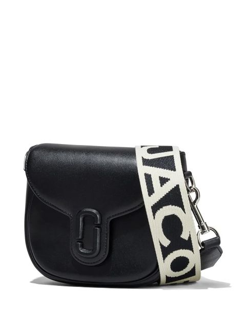 Marc Jacobs The Covered J Marc saddle bag - Black