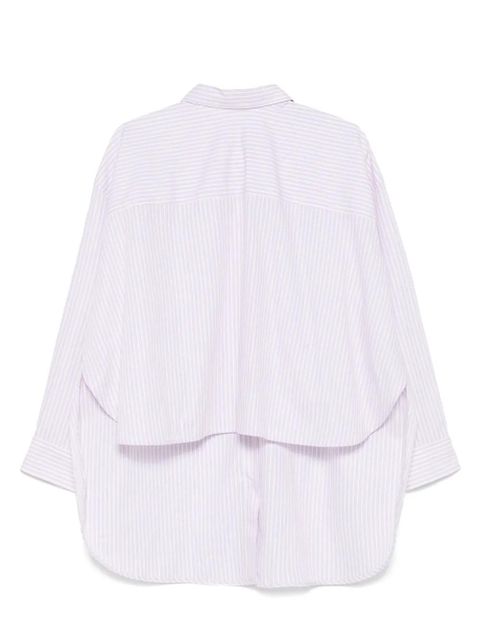 Victoria Beckham striped shirt - Purple - zdjęcie produktu nr 1