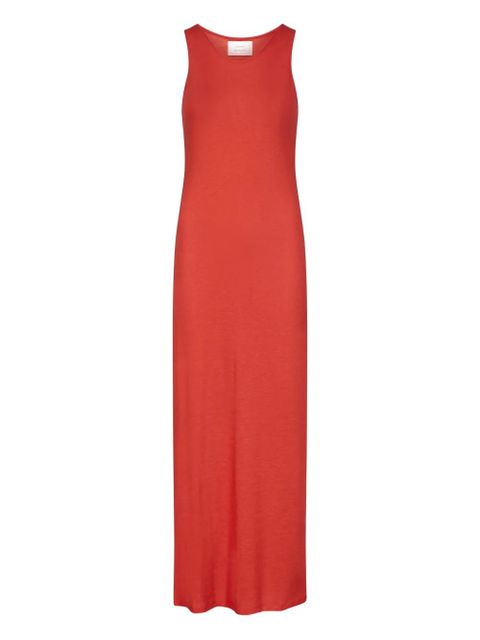LouLou de Saison MYRON LDS shoulder-straps midi dress - Red - zdjęcie produktu nr 1