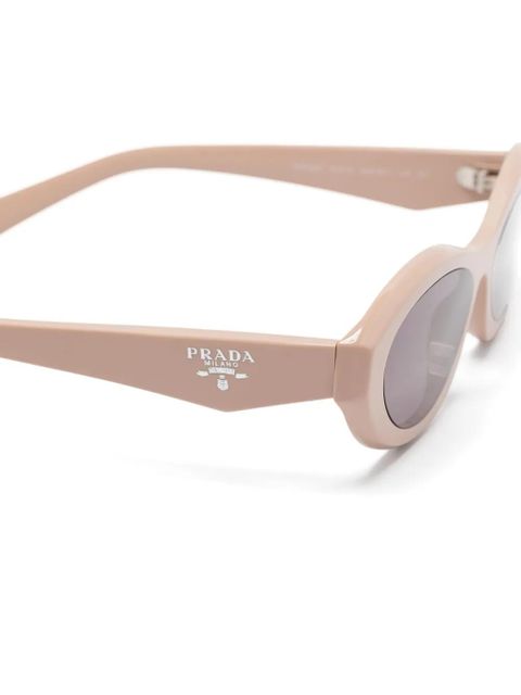 Prada Eyewear oval-frame sunglasses - Pink