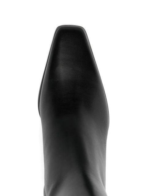 Paris Texas Bettina square-toe boots - Black