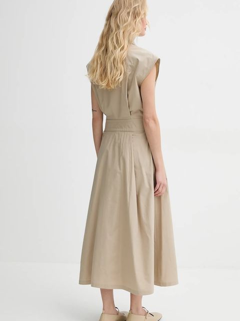 A.P.C. sukienka bawełniana robe athena