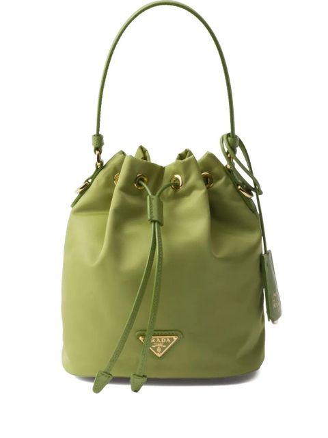 Prada mini Re-Edition 1978 bucket bag - Green - zdjęcie produktu nr 1
