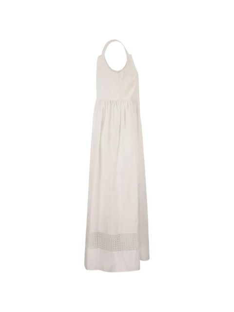 Weekend Max Mara cotton midi dress - White