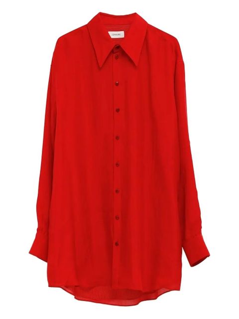 LEMAIRE buttoned blouse - Red - zdjęcie produktu nr 1