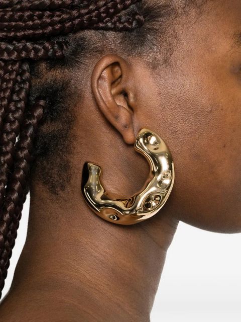 Essentiel Antwerp gold-tone hoop earrings - zdjęcie produktu nr 2