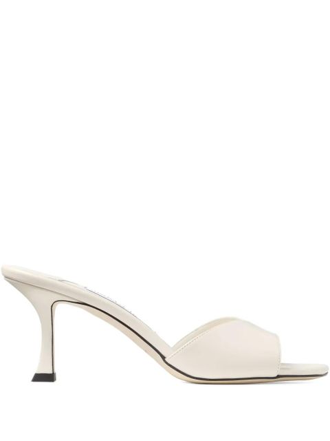 Jimmy Choo 70mm Skye leather sandals - White - zdjęcie produktu nr 1