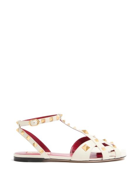 Valentino Garavani Studdy Kidskin sandals - Neutrals - zdjęcie produktu nr 1