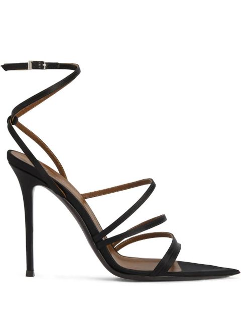 Giuseppe Zanotti 105mm Intriigo Claire sandals - Black - zdjęcie produktu nr 1