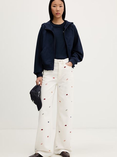 Tommy Jeans T-shirt damski bawełniany - zdjęcie produktu nr 1