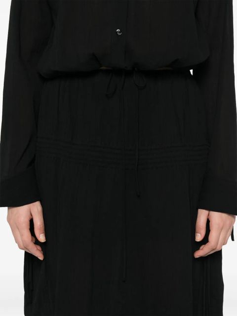 TOTEME organic cotton skirt - Black