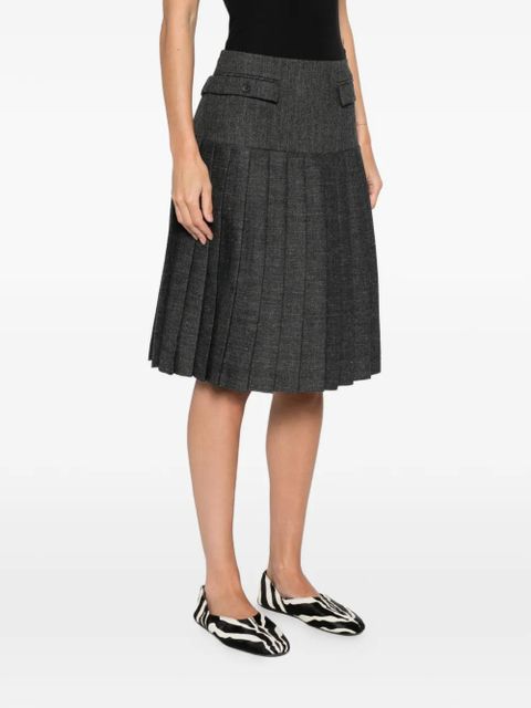 Paloma Wool Plugin pleated mini skirt - Grey