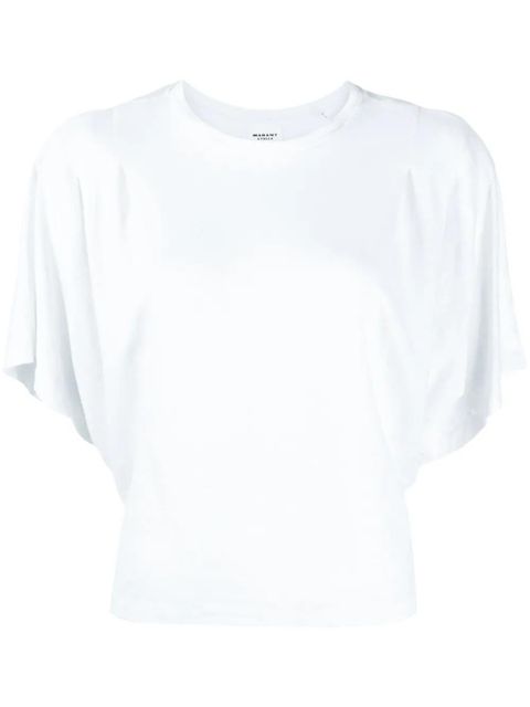 MARANT ÉTOILE Kyanza linen T-shirt - White - zdjęcie produktu nr 1