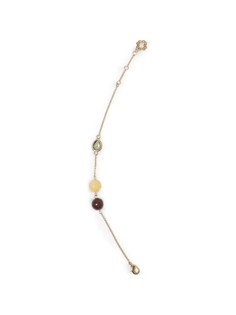 Maje bead-embellished chain bracelet - Gold