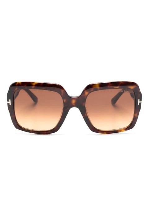 TOM FORD Eyewear TF1082 Kaya Sunglasses - Brown - zdjęcie produktu nr 1