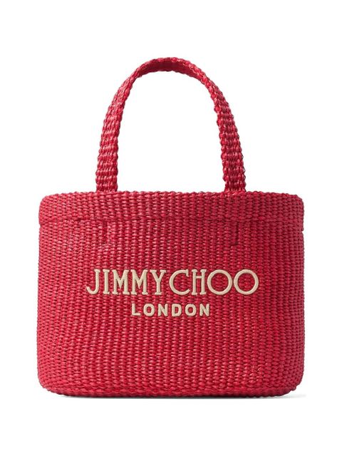 Jimmy Choo Beach East-West top handle mini bag - Red - zdjęcie produktu nr 1