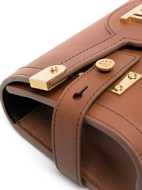 Balmain B-Buzz 23 clutch bag - Brown
