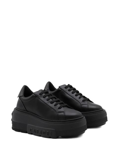 Casadei platform lace-up sneakers - Black - zdjęcie produktu nr 2