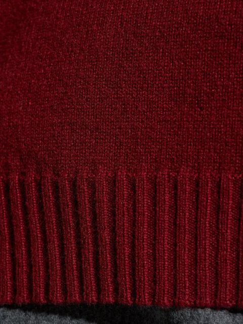 Max Mara crew-neck cashmere sweater - Red