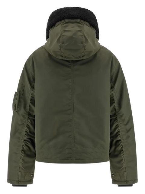 Carhartt WIP quilted hooded Oltera jacket - Green