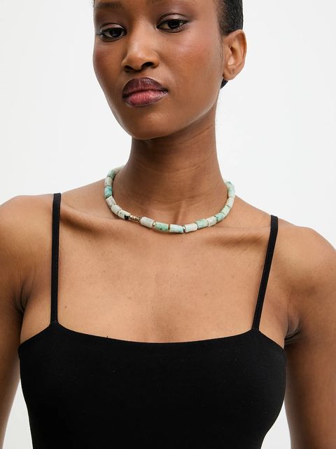 Answear.LAB naszyjnik z jaspisem kiwi, ręcznie wykonany - zdjęcie produktu nr 1