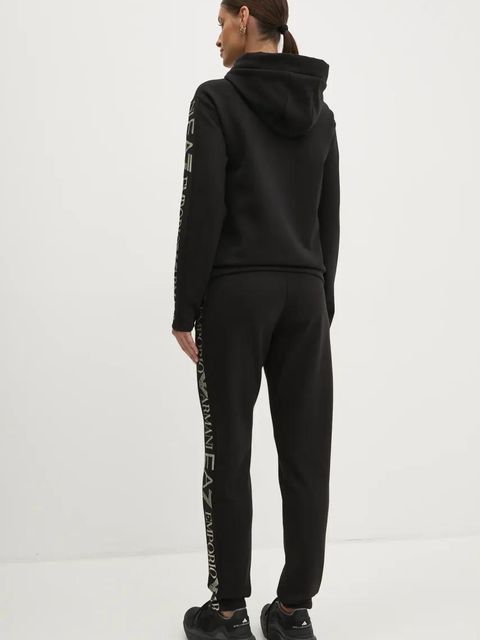 EA7 Emporio Armani dres damski kolor czarny AF10443.7W000116 - zdjęcie produktu nr 2