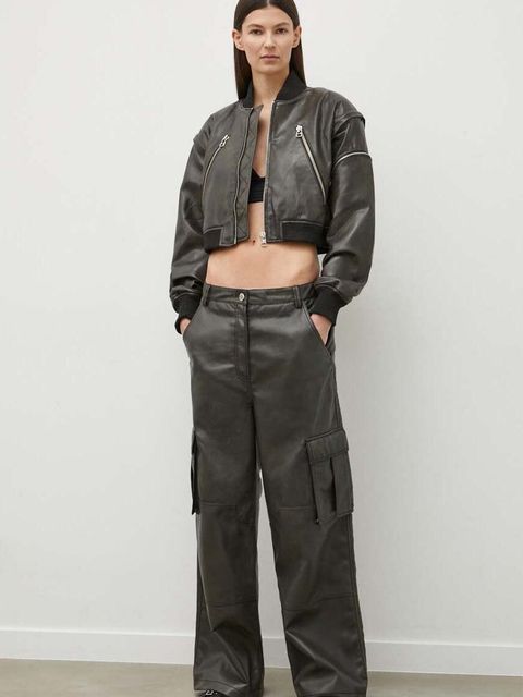 2NDDAY spodnie 2ND Edition Franz - Uneven PU 2ND - zdjęcie produktu nr 1